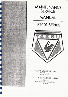 MAINTENANCE SERVICE MANUAL FT-101 SERIES