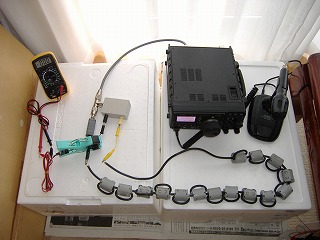 クランプコア(ZCAT3035-1330)を1ターンづつで直列挿入 3D-QEFV