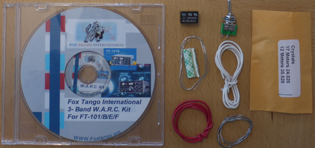 FT-101/B/E/F 3-Band WARC�ǉ��L�b�g